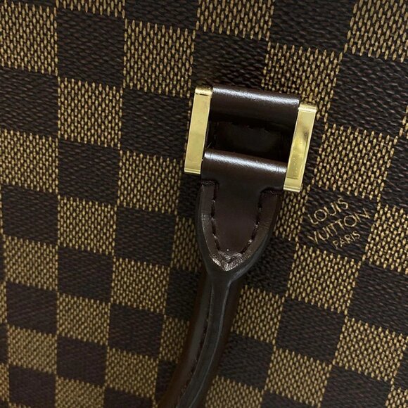 Auth LOUIS VUITTON Venice N51145 Ebene Damier SR0044 Handbag Damier Canvas - Picture 4 of 16
